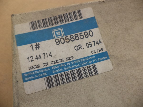 n°p416 Circuit Imprimé compteur opel ASTRA F VDO 90588590 1244714 neuf DPA86