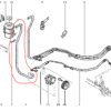n°409 durite direction assistée renault master 2 8200194094 neuve authentique DPA86