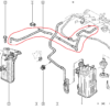 n°432 durite antipolution renault clio 2 twingo 7700114890 neuve authentique DPA86