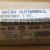 n°91 resistance chauffage renault espace 1 6025008024 neuve DPA86