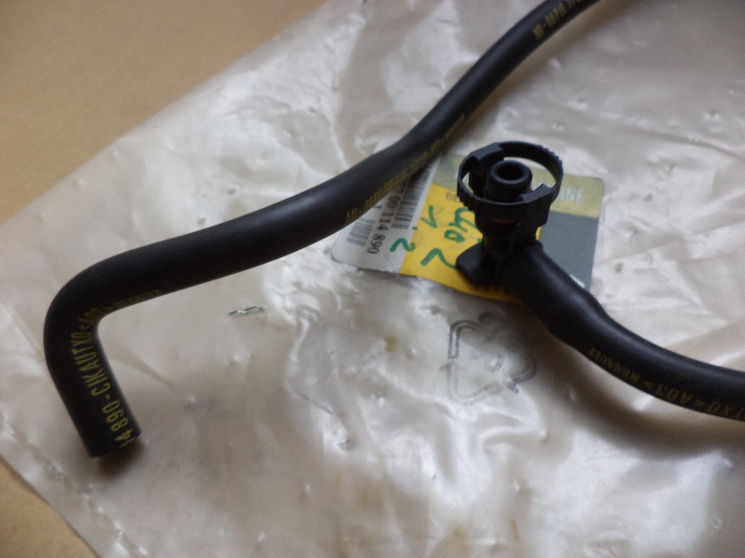 n°432 durite antipolution renault clio 2 twingo 7700114890 neuve authentique DPA86