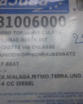 n°a125 Jeu de vis de culasse seat ibiza malaga fiat regata 1.7 d 81006000 ajusa DPA86