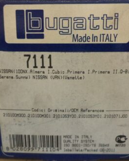 n°bg95 pompe eau nissan 100 NX sunny vanette serena PA7111 bugatti neuve DPA86