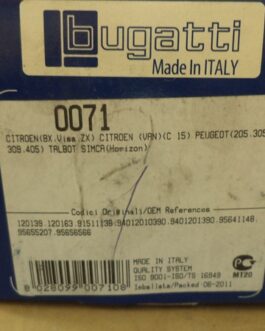 n°bg99 pompe eau citroen ZX BX C15 visa PA0071 bugatti neuve DPA86