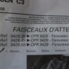 n°v559 faisceau attelage citroen c3 phase 1 942839 neuf DPA86