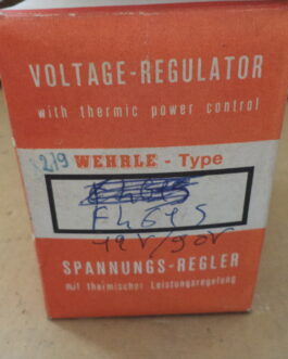 n°bg102 regulateur tension 12V WEHRLE F461S neuf 90/12/2 DPA86