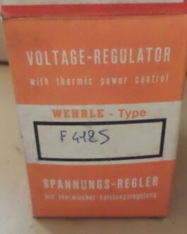 n°bg103 regulateur tension WEHRLE 6V 90/6/1 neuf DPA86