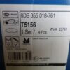 n°he691 jeu plaquette lancia thesis 8db355018761 hella neuve DPA86