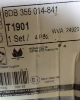n°he701 jeu plaquette INFINITI G FX QX70 8db355014841 hella neuf DPA86