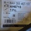 n°he706 2X flexible frein ROVER 200 400 25 8ah355467151 hella neuf DPA86