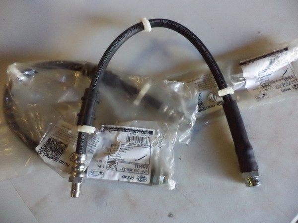 n°he716 2 x flexible frein citroen c25 fiat ducato peugeot J5 8ah355466331 hella neuf DPA86