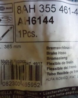 n°he718 2 x flexible frein ALFA ROMEO 145 146 164 8ah355461441 hella neuf DPA86