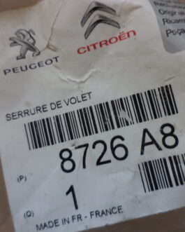 n°vch152 serrure hayon citroen xantia break 8726a8 neuve DPA86