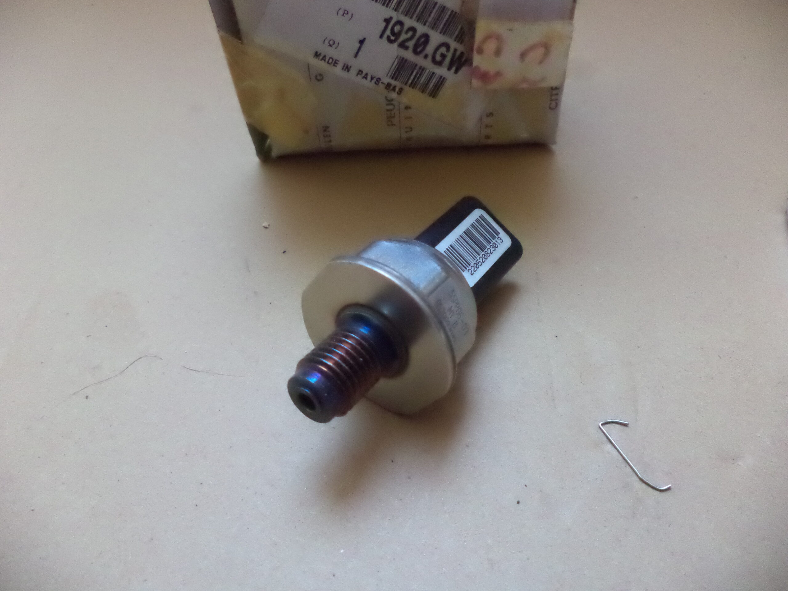 n°vch154 sonde FAP citroen 16282Q jaeger 401672020 neuf DPA86