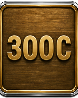 300C