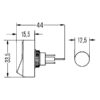 n°he746 interrupteur universel orange hella eclairant 12V 6eh004407022 hella neuf DPA86