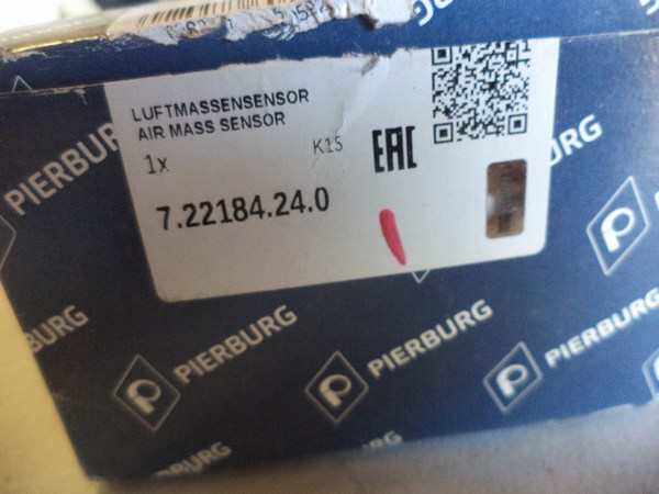 n°he730 debitmetre jumper 2.2 hdi freelander defender volvo S80 V70 722184240 pierburg neuf DPA86
