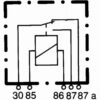 n°he749 relais travail MERCEDES OPEL 4rd007814011 hella neuf DPA86