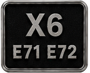 X6 E71 E72 (06/2007 - 06/2014)