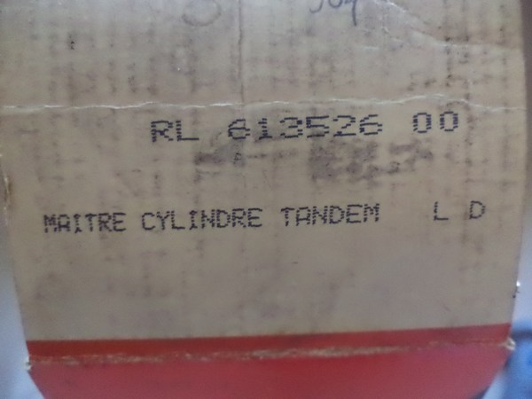n°cf2 maitre cylindre peugeot 504 505 bendix neuf 613526 460171 n°cf2 maitre cylindre peugeot 504 505 bendix neuf 613526 460171 DPA86