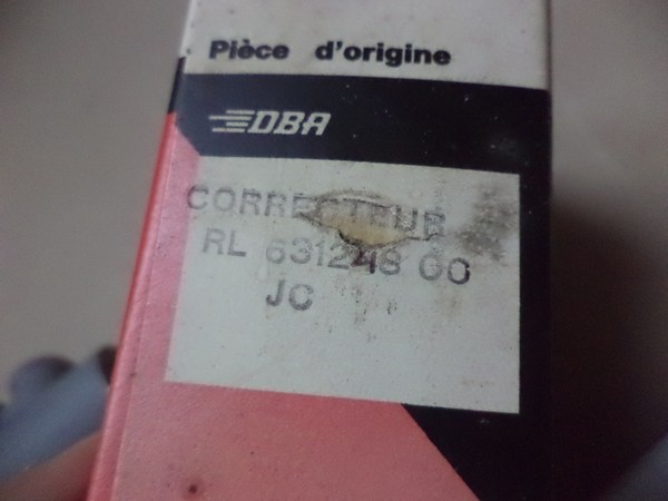 n°cf26 correcteur repartiteur frein peugeot 404 bendix neuf 631248  311248B DPA86
