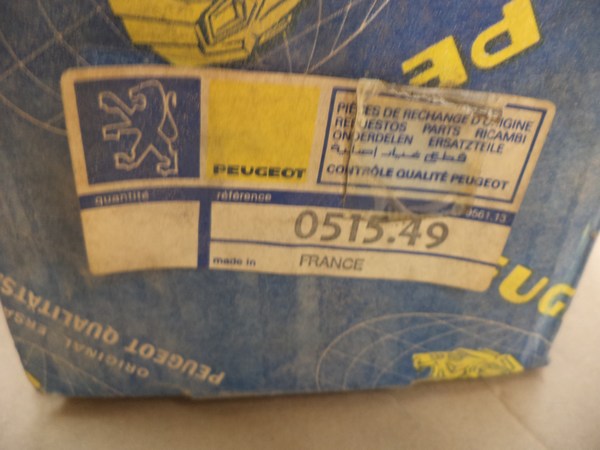 n°mc20 poulie damper peugeot 204 304 diesel neuve 0515.49 051549 DPA86
