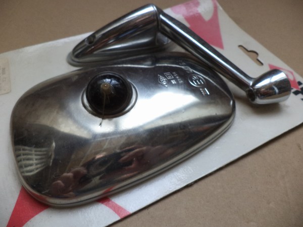n°mc23 retroviseur INOX peugeot 104 204 304 404 504 R4 R12 R16 CIPA neuf CE058053 DPA86