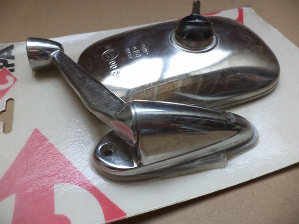 n°mc23 retroviseur INOX peugeot 104 204 304 404 504 R4 R12 R16 CIPA neuf CE058053 DPA86