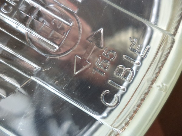 n°mc31 Phare CIBIE  155  CE concave neuf DPA86