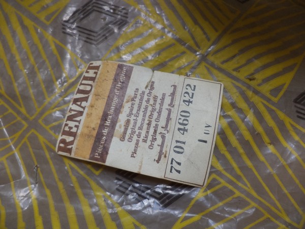 n°mc38 vase expansion renault r4 r5 r6 r12 r18 7701460422 origine neuf DPA86