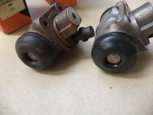 n°cf62 2x cylindre roue Citroen Ami 6 28.5 bendix 621431 neuf DPA86