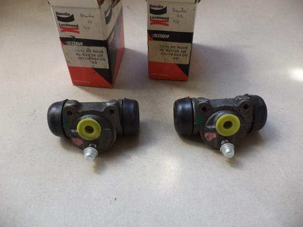 n°cf61 2x cylindre roue Simca 1301 1501 bendix 621051 neuf DPA86