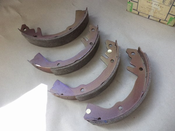 n°cf77 kit garniture frein avant Renault R4 F4 rodeo 4 valeo 652417EO neuf DPA86