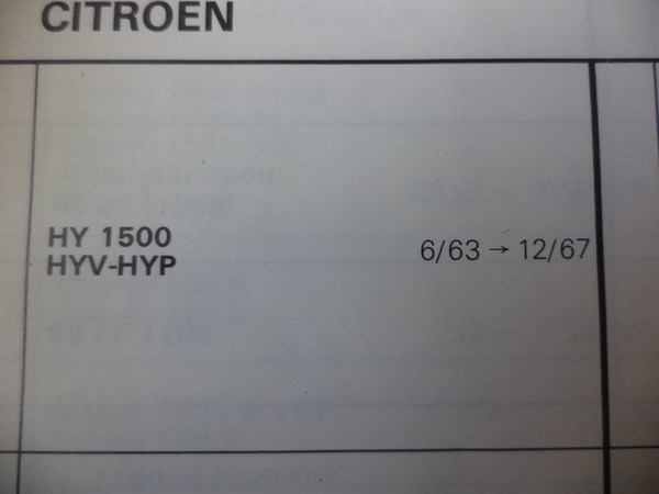 n°cf79 jeu garniture frein arriere Citroen HY valeo 562936EO neuve DPA86