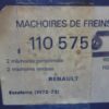 n°cf81 jeu garniture frein avant Renault estafette ferodo 110575L neuve DPA86