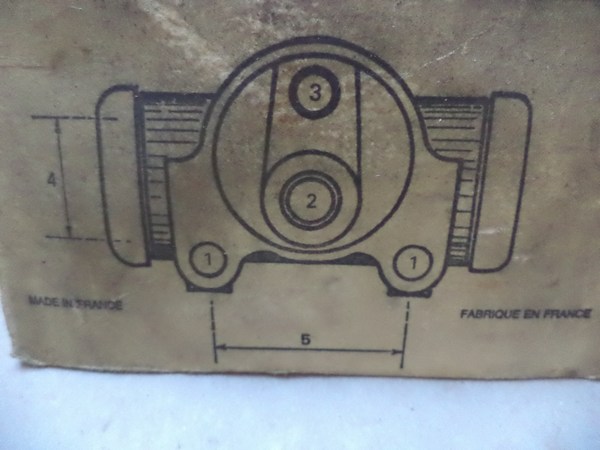 n°cf82 cylindre roue Citroen ami 6 2CV AZU AK bendix 621430 neuf DPA86