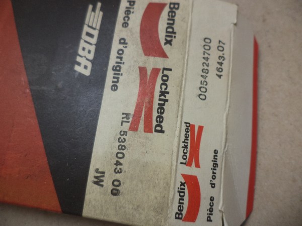 n°cf94 bouchon liquide frein nivoclair Peugeot 204 simca 1300 1500 538043 bendix neuf DPA86