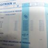 n°cf97 kit reparation etrier av Citroen BX bendix 556037 neuf DPA86