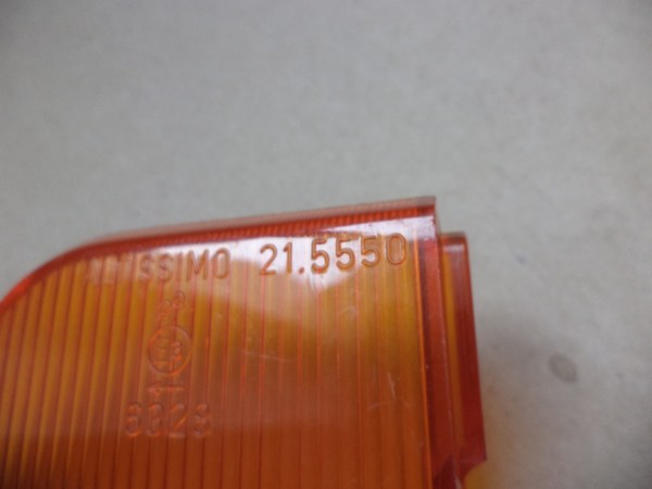 n°da18 cabochon clignotant gauche Fiat 124 coupe Lamborghini espada Altissimo 215550 neuf NOS DPA86