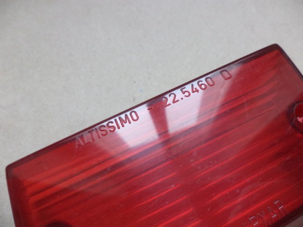 n°da20 cabochon rouge Altissimo 225460 22.5460 neuf NOS DPA86