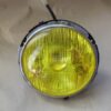 n°da3 phare + support Carello Lancia Fulvia 1600 HF Fanalone jaune neuf NOS 03556700 yellow DPA86