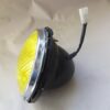 n°da3 phare + support Carello Lancia Fulvia 1600 HF Fanalone jaune neuf NOS 03556700 yellow DPA86