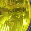 n°da3 phare + support Carello Lancia Fulvia 1600 HF Fanalone jaune neuf NOS 03556700 yellow DPA86