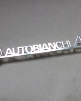 n°da5 insigne coffre alu autobianchi A111 neuf NOS DPA86