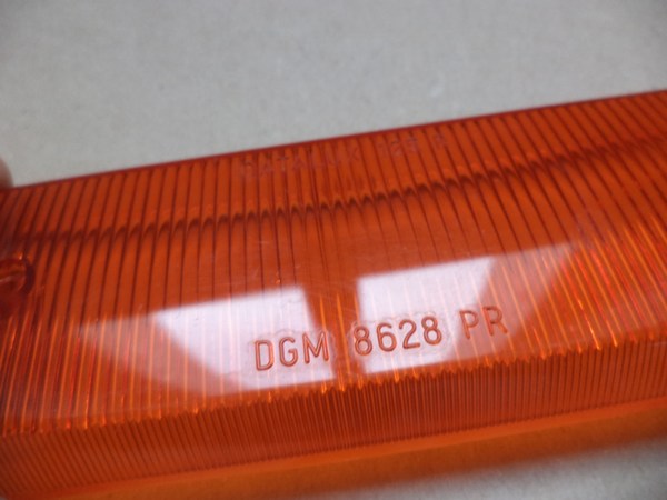 n°da7 cabochon orange fiat Catalux 125R DGM8628 neuf NOS DPA86
