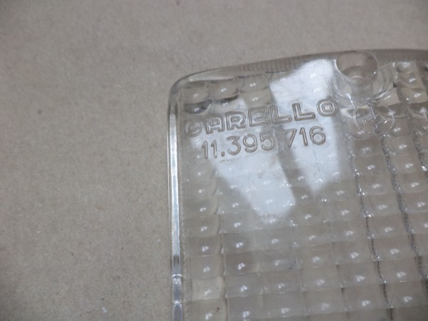 n°da8 cabochon veilleuse gauche Autobianchi A111 Carello 11395716 neuf NOS DPA86