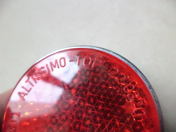 n°da25 catadioptre altissimi 61 mm neuf 220320 22.0320 DPA86