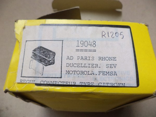 n°mc60 regulateur alternateur Citroen carbone lorraine R1205 19048 neuf DPA86