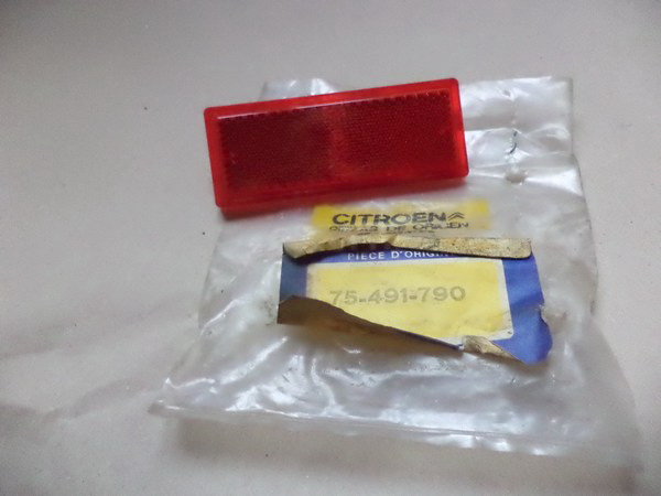 n°mc81 glace Phare Marchal Equilux TP 490 Citroen 2cv TP490 neuf NOS DPA86