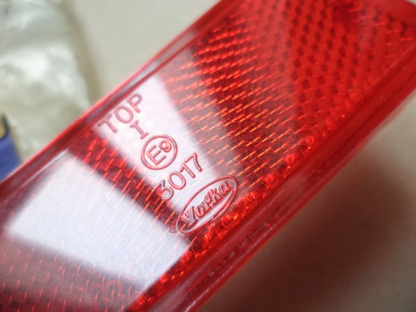 n°mc80 catadioptre Citroen mehari 4×4 acadiane 75491790 YORKA 3017 neuf NOS DPA86